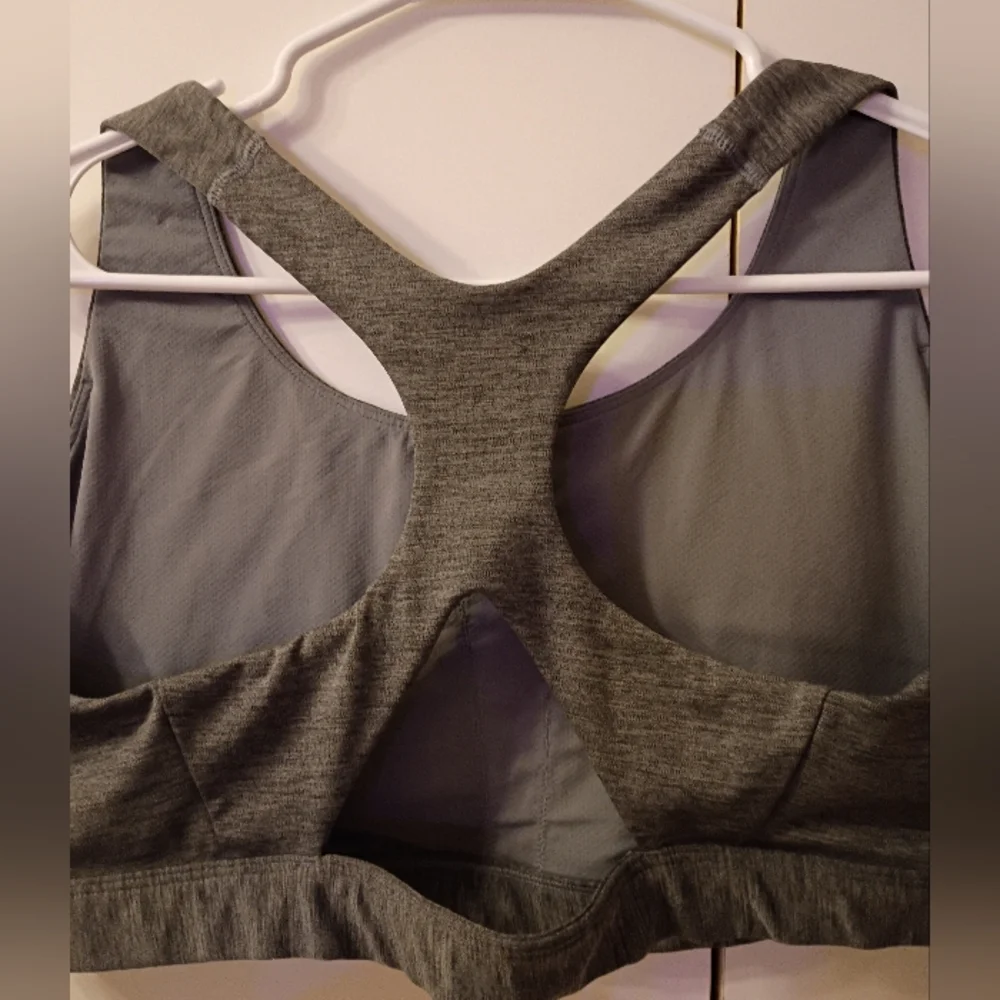 Athleta Heather Gray Sports Bra - Picture 2 of 5